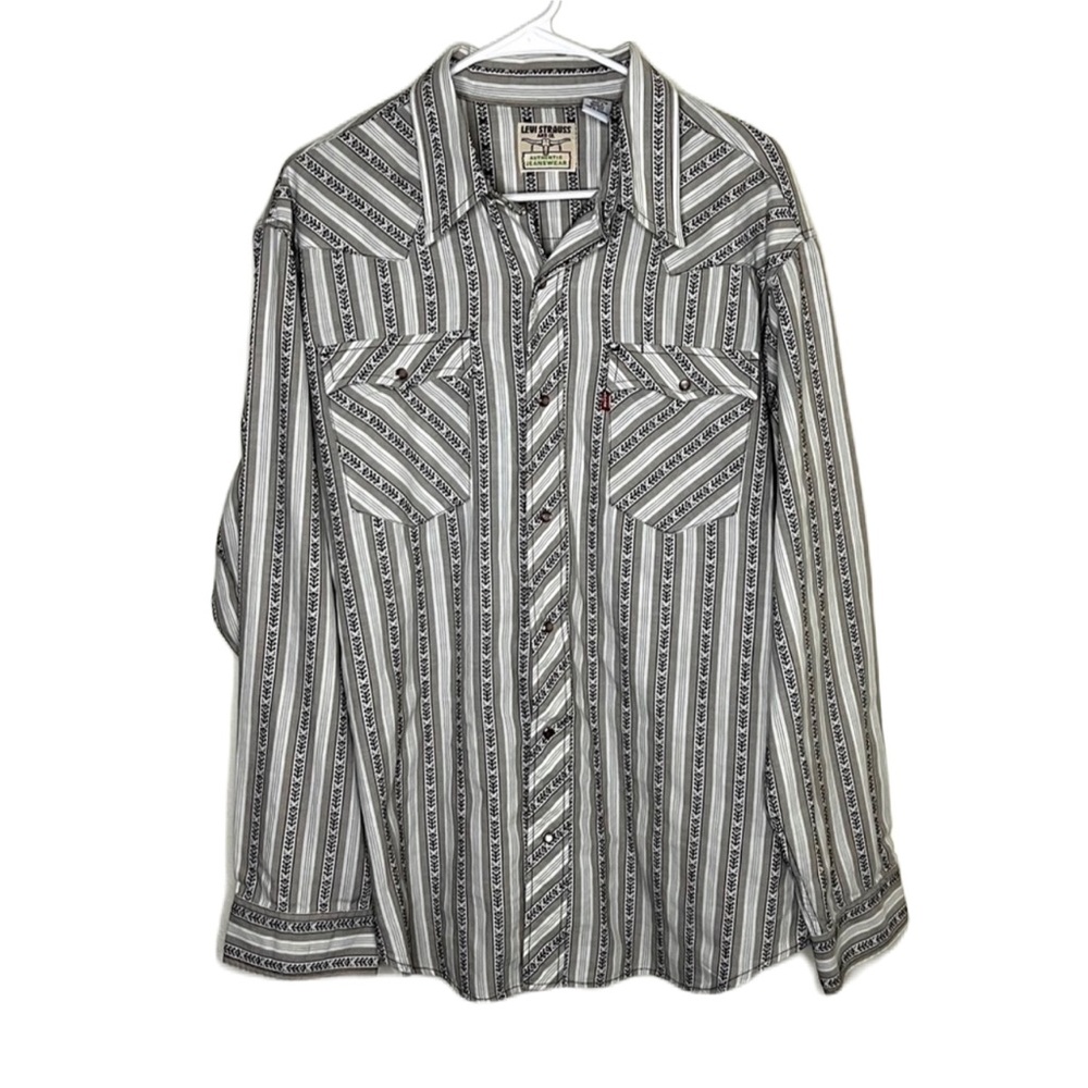 Levi Strauss Vintage Style Pearl Snap
